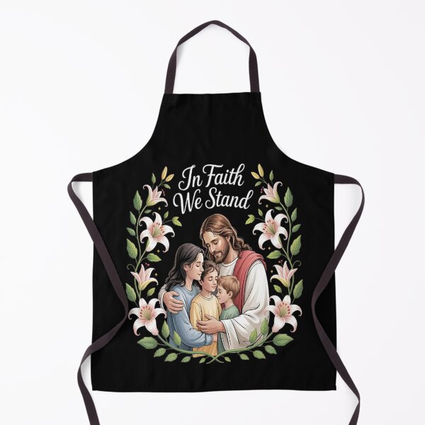 Item preview, In Faith We Stand Together In Love Christian Family Serenity designed and sold by SignaturalGen.
