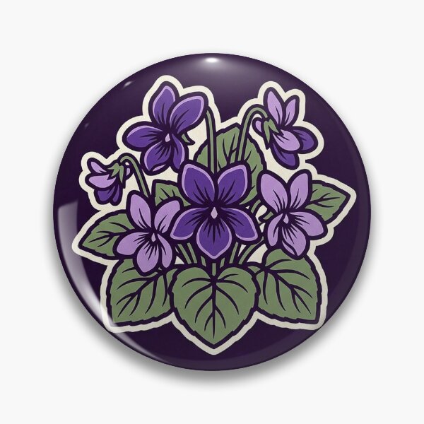Item preview, UHD Vintage Violets: Abyss of Beauty designed and sold by ABArtByAlexST.