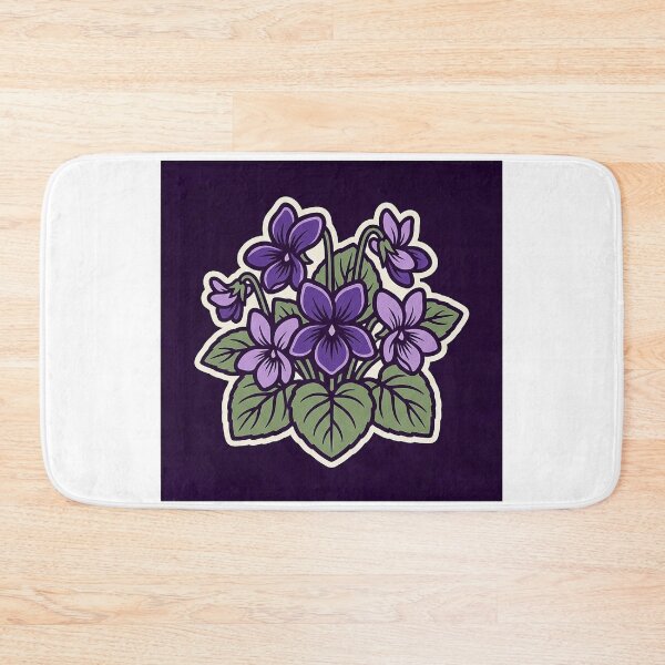 Item preview, UHD Vintage Violets: Abyss of Beauty designed and sold by ABArtByAlexST.