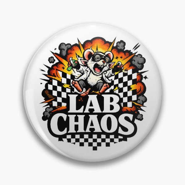 Item preview, Lab Chaos Funny Lab Tech Design – MLT MLS Laboratory Humor designed and sold by ClinicalHubs.