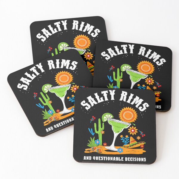 Item preview, Salty Rims And Questionable Decisions Funny Margarita Party Shirt designed and sold by DaphoLatara.