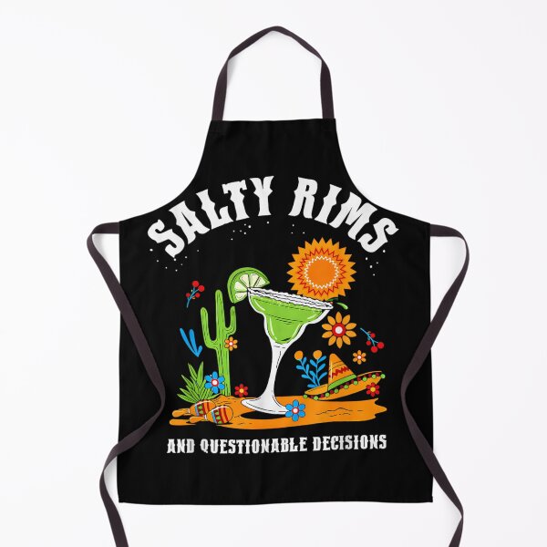 Item preview, Salty Rims And Questionable Decisions Funny Margarita Party Shirt designed and sold by DaphoLatara.