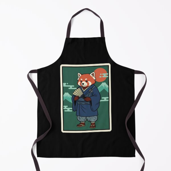 Item preview, Samurai Red Panda Japanese Warrior Cute Animal designed and sold by JordynLadukeg65.