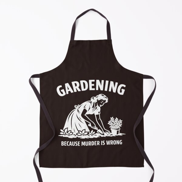 Item preview, Gardening Because Murder Is Wrong, Adult Humor  designed and sold by faridman.