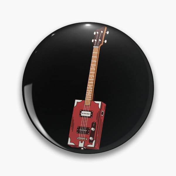 Item preview, Red Cigar Box Guitar designed and sold by BRU Design.