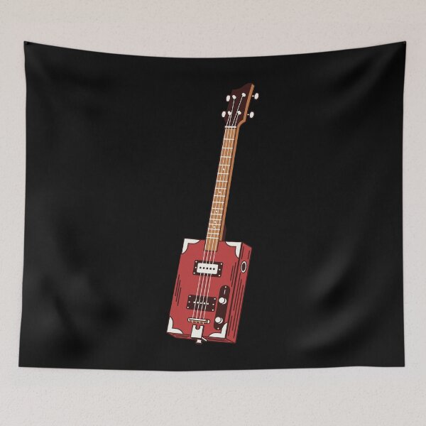 Item preview, Red Cigar Box Guitar designed and sold by BRU Design.