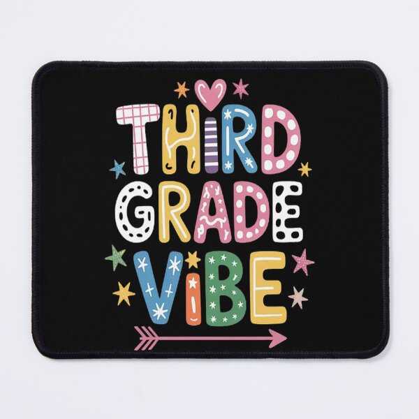 Item preview, Back To School Groovy Teacher Third Grade Vibes Smile Face designed and sold by LacostCarl.