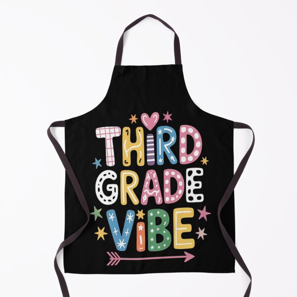 Item preview, Back To School Groovy Teacher Third Grade Vibes Smile Face designed and sold by LacostCarl.