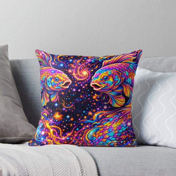 Item preview, Neon Dharma: Cyber-Koi - The Cosmic Swimmer designed and sold by NeoVoyage.