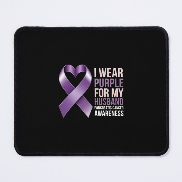 Item preview, I Wear Purple For My Husband Pancreatic Cancer Awareness designed and sold by IdunayaStore.