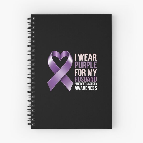 Item preview, I Wear Purple For My Husband Pancreatic Cancer Awareness designed and sold by IdunayaStore.