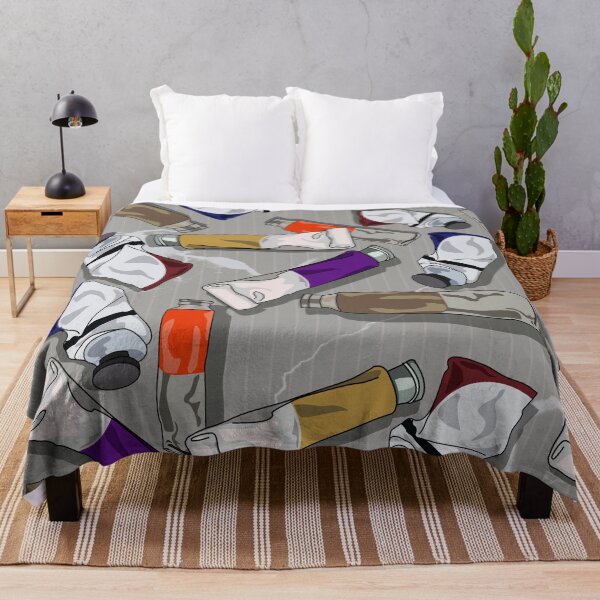 Item preview, Paint Tube Pattern – Artist Aesthetic Grunge Design designed and sold by Fun Funky Designs.