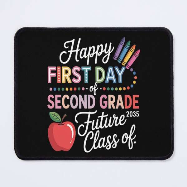 Item preview, Back To School Happy First Day 2nd Grade Future Class 2035 designed and sold by LacostCarl.
