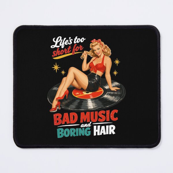 Item preview, Retro Pin-Up on Vinyl Record: Vinyl & Rockabilly designed and sold by Pineapple-Tree.