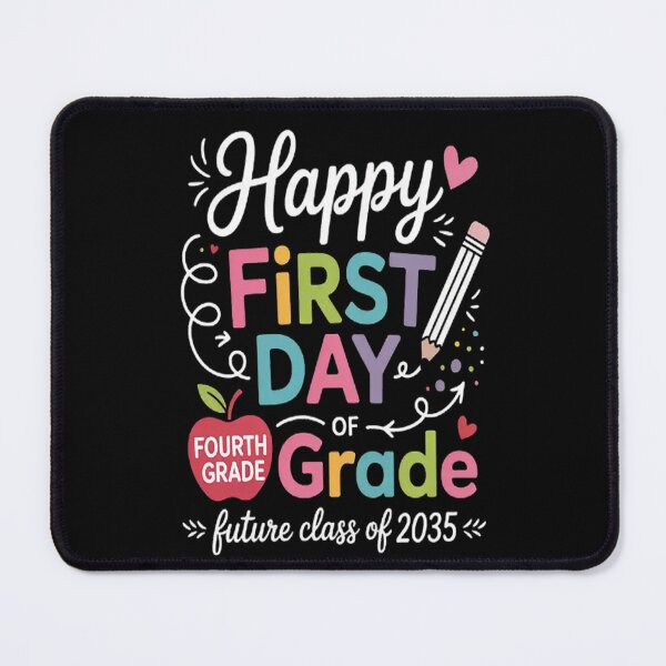 Item preview, Back To School Happy First Day 4th Grade Future Class 2035 designed and sold by LacostCarl.