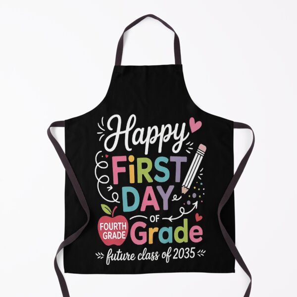 Item preview, Back To School Happy First Day 4th Grade Future Class 2035 designed and sold by LacostCarl.