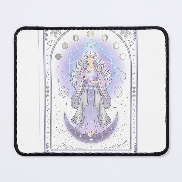 Item preview, Aesthetic Pleiadian Starseed Vintage Tarot Card designed and sold by holistic shop.