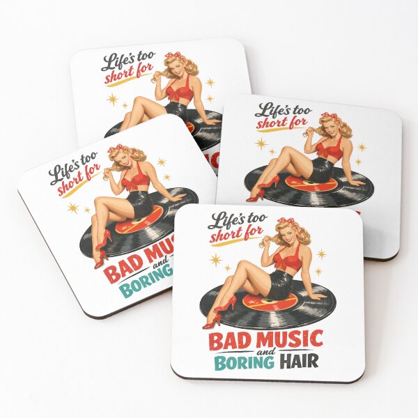 Item preview, Retro Pin-Up on Vinyl Record: Vinyl & Rockabilly designed and sold by Pineapple-Tree.