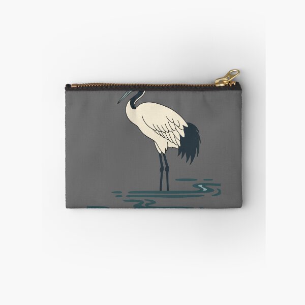 Item preview, Minimalist Red-Crowned Crane designed and sold by BRU Design.