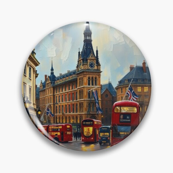Item preview, The city of London. designed and sold by oldMastersofart.