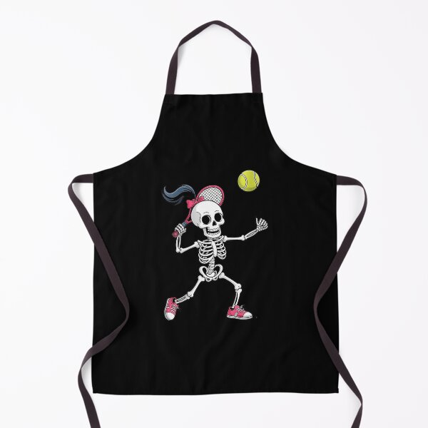 Item preview, Skeleton Playing Tennis Funny Halloween Sports  designed and sold by WayTBeenkenArt.