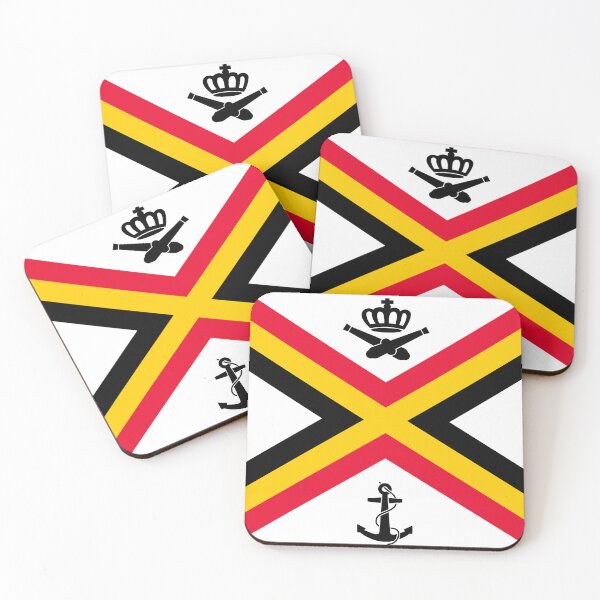 Item preview, Belgium navy ensign designed and sold by rheyes.