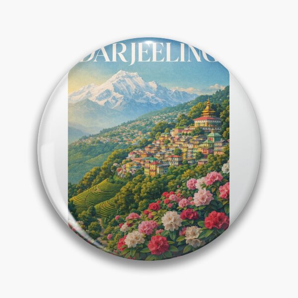 Item preview, Darjeeling West Bengal Himalayan Town Kanchenjunga Tea Hills designed and sold by Aryabek.