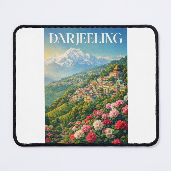 Item preview, Darjeeling West Bengal Himalayan Town Kanchenjunga Tea Hills designed and sold by Aryabek.