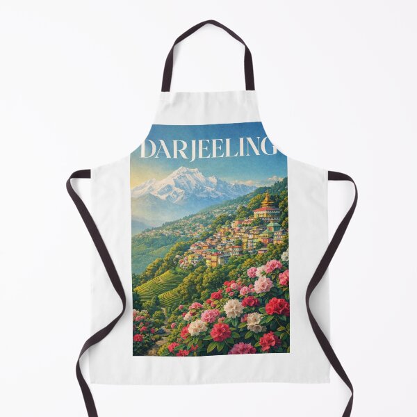 Item preview, Darjeeling West Bengal Himalayan Town Kanchenjunga Tea Hills designed and sold by Aryabek.