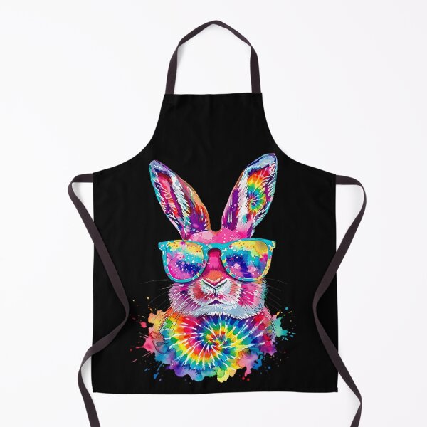 Item preview, Tie Dye Bunny With Sunglasses Colorful Easter Rabbit Cute Shirt designed and sold by RuperDelois.