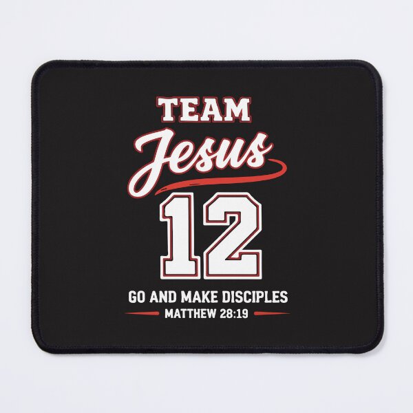 Item preview, Team Jesus 12 Christian Baseball Go Make Disciples Faith designed and sold by kiralynstration.