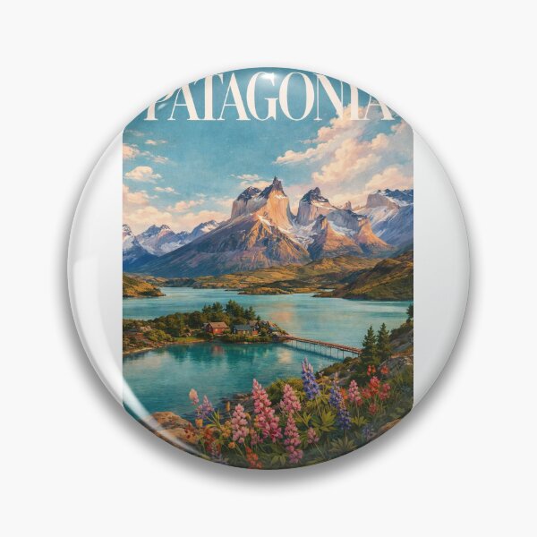 Item preview, Patagonia Argentina Chile Torres del Paine Andes Lake Region designed and sold by Aryabek.