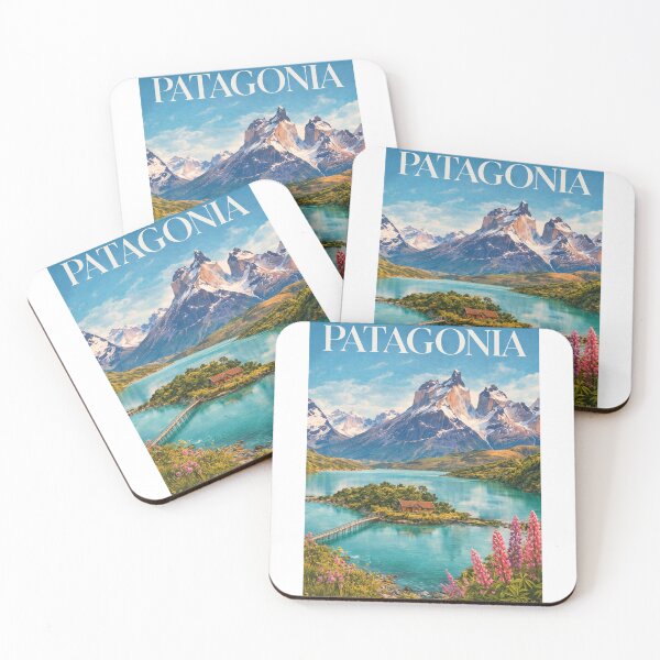 Item preview, Patagonia Andes Mountains Lake District Torres del Paine Peaks designed and sold by Aryabek.