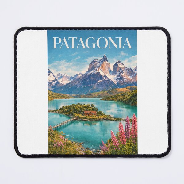 Item preview, Patagonia Andes Mountains Lake District Torres del Paine Peaks designed and sold by Aryabek.