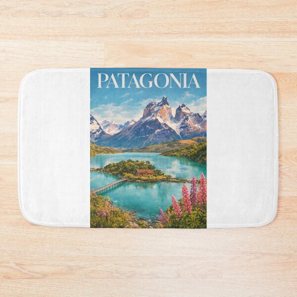 Item preview, Patagonia Andes Mountains Lake District Torres del Paine Peaks designed and sold by Aryabek.