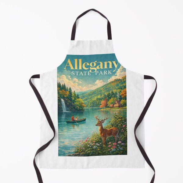 Item preview, Allegany State Park New York Red House Lake Forest Preserve designed and sold by Aryabek.