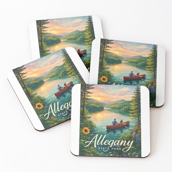 Item preview, Allegany State Park New York Forest Lake Appalachian Mountains designed and sold by Aryabek.