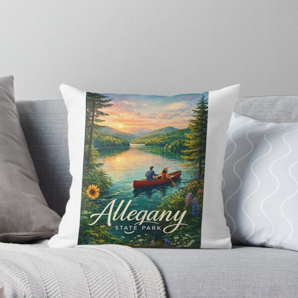 Item preview, Allegany State Park New York Forest Lake Appalachian Mountains designed and sold by Aryabek.