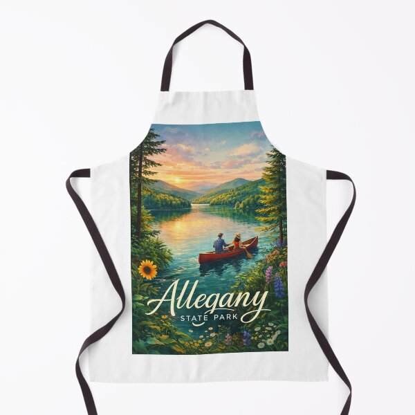 Item preview, Allegany State Park New York Forest Lake Appalachian Mountains designed and sold by Aryabek.