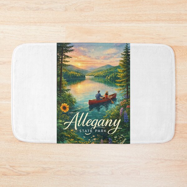 Item preview, Allegany State Park New York Forest Lake Appalachian Mountains designed and sold by Aryabek.