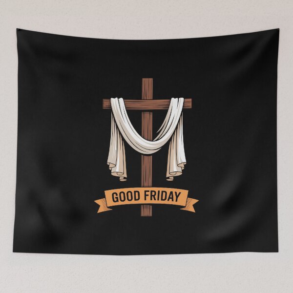 Item preview, Good Friday Cute Fasting And Penance designed and sold by FaithAbbott.