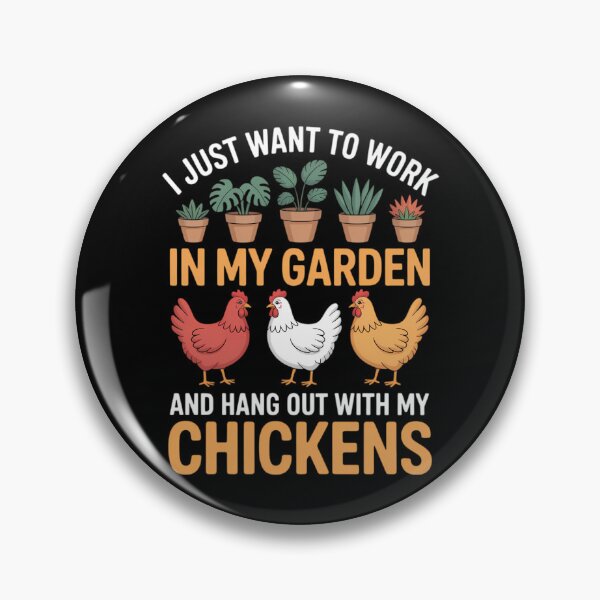 Item preview, Chicken For Men Women Gardening Chicken Lovers Garden designed and sold by FaithAbbott.