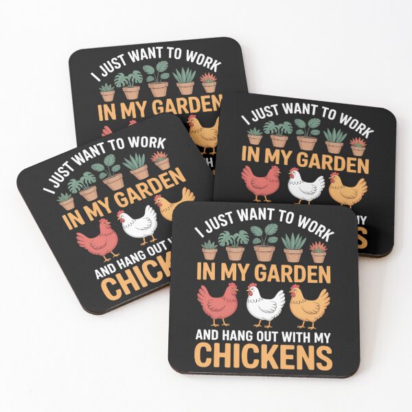 Item preview, Chicken For Men Women Gardening Chicken Lovers Garden designed and sold by FaithAbbott.
