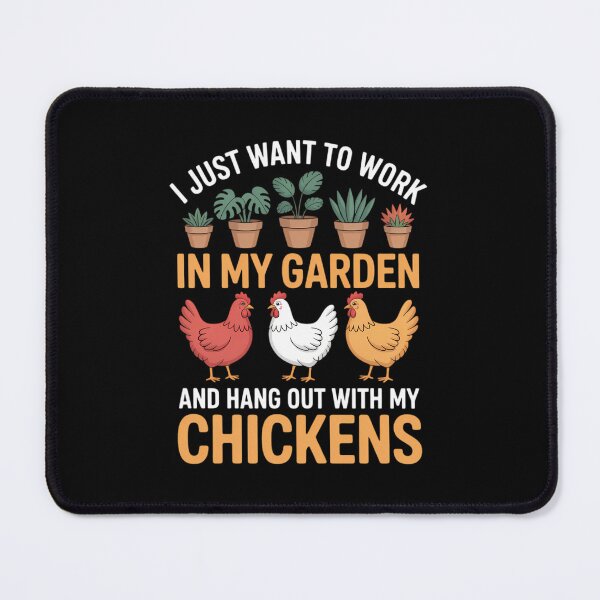 Item preview, Chicken For Men Women Gardening Chicken Lovers Garden designed and sold by FaithAbbott.