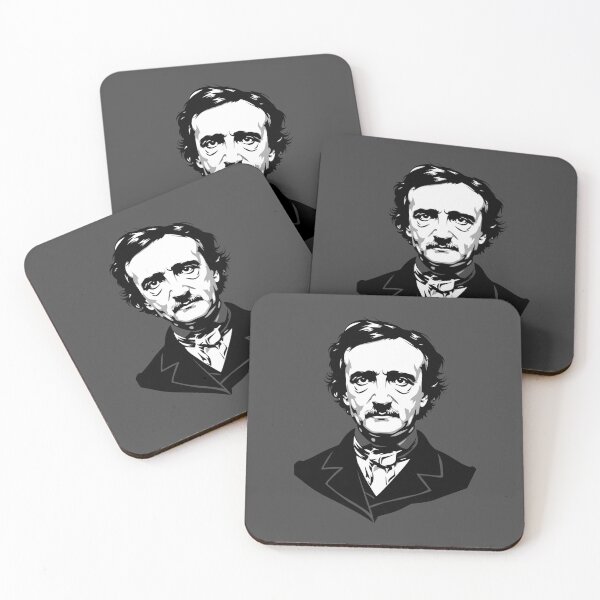 Item preview, Edgar Poe Graphic Art Portrait designed and sold by BRU Design.