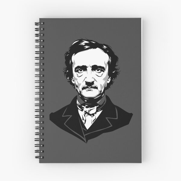 Item preview, Edgar Poe Graphic Art Portrait designed and sold by BRU Design.