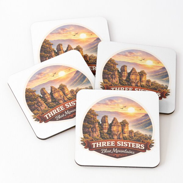 Item preview, Three Sisters Blue Mountains NSW Australia  designed and sold by PamLeeDesign.