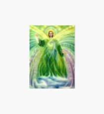 Archangel Raphael Healing Light Art Board