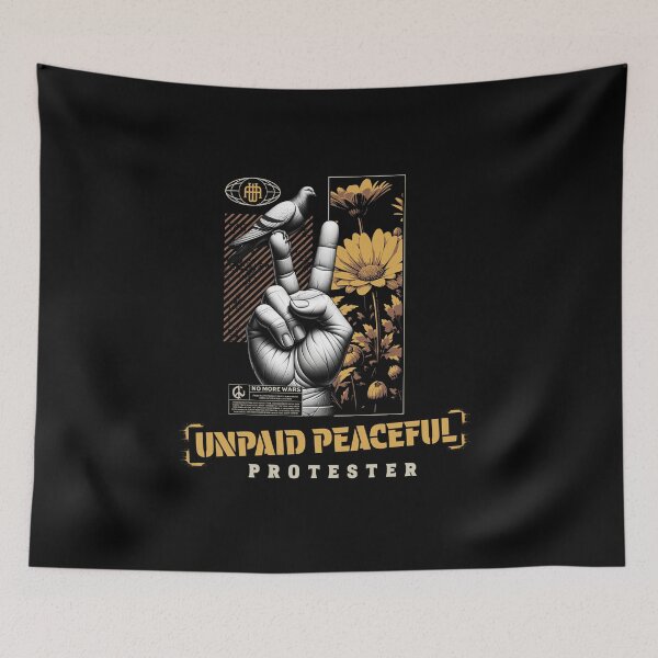 Item preview, unpaid peaceful protester designed and sold by stylboutique.