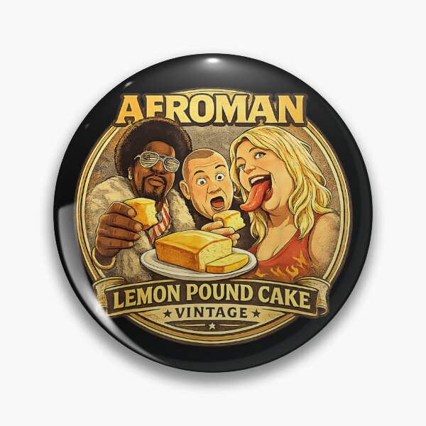 Item preview, Afroman Lemon Pound Cake Vintage designed and sold by FableMind.